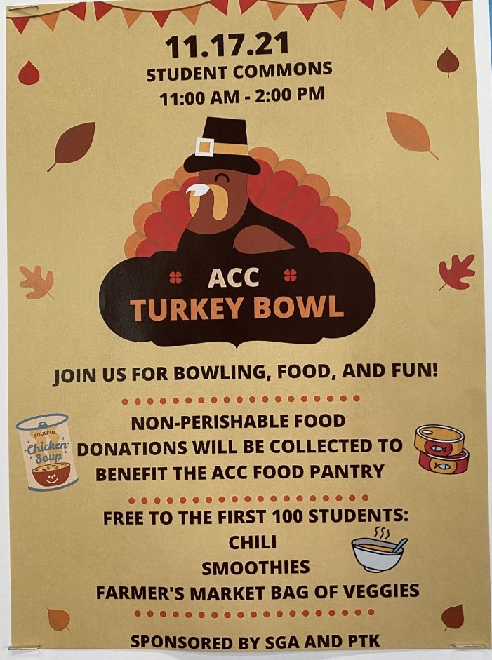ACC Turkey bowl flyer