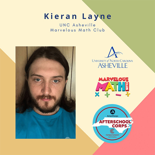 VISTA Spotlight Series: Kieran Layne & UNC Asheville/Marvelous Math Club